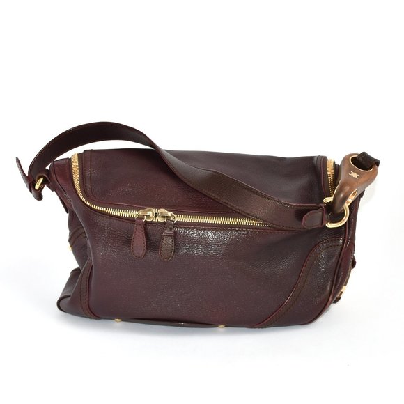 LIMITED EDITION CELINE Wood/Gold Shoulder Bag - Picture 9 of 17